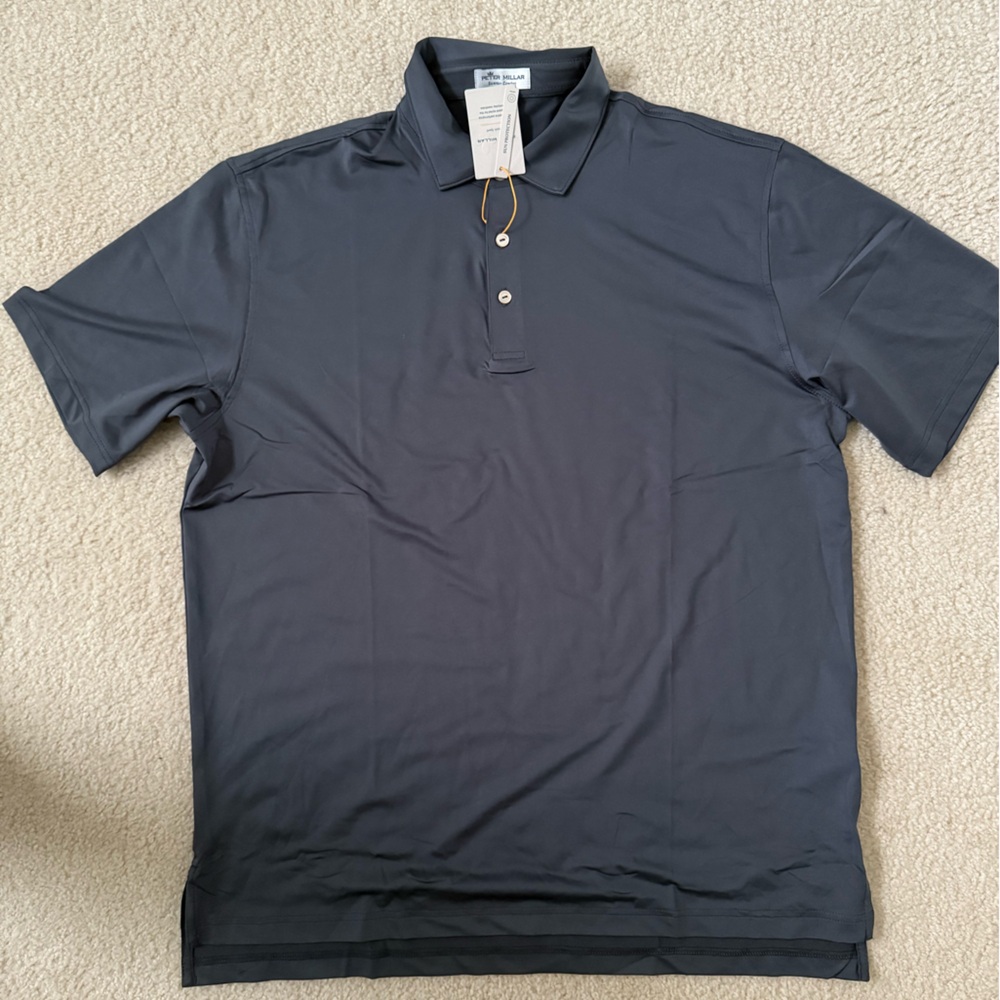 Peter Millar Comfort Golf Shirt Size L.